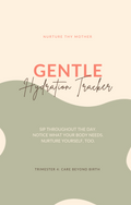 Gentle Postpartum Hydration Tracker | Digital Download