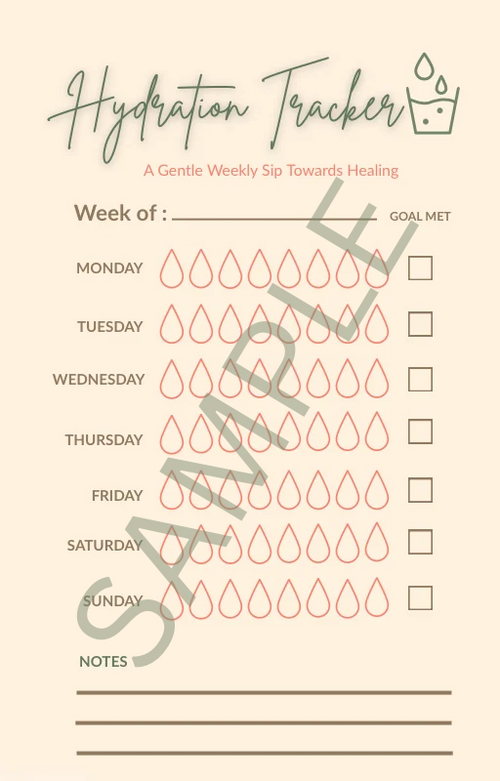 Postpartum Hydration Tracker for Fourth Trimester Recovery
